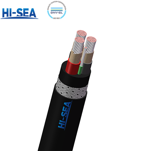 P105 BFOU Low Smoke Halogen Free Fire Resistant Offshore Low Voltage Power Cable